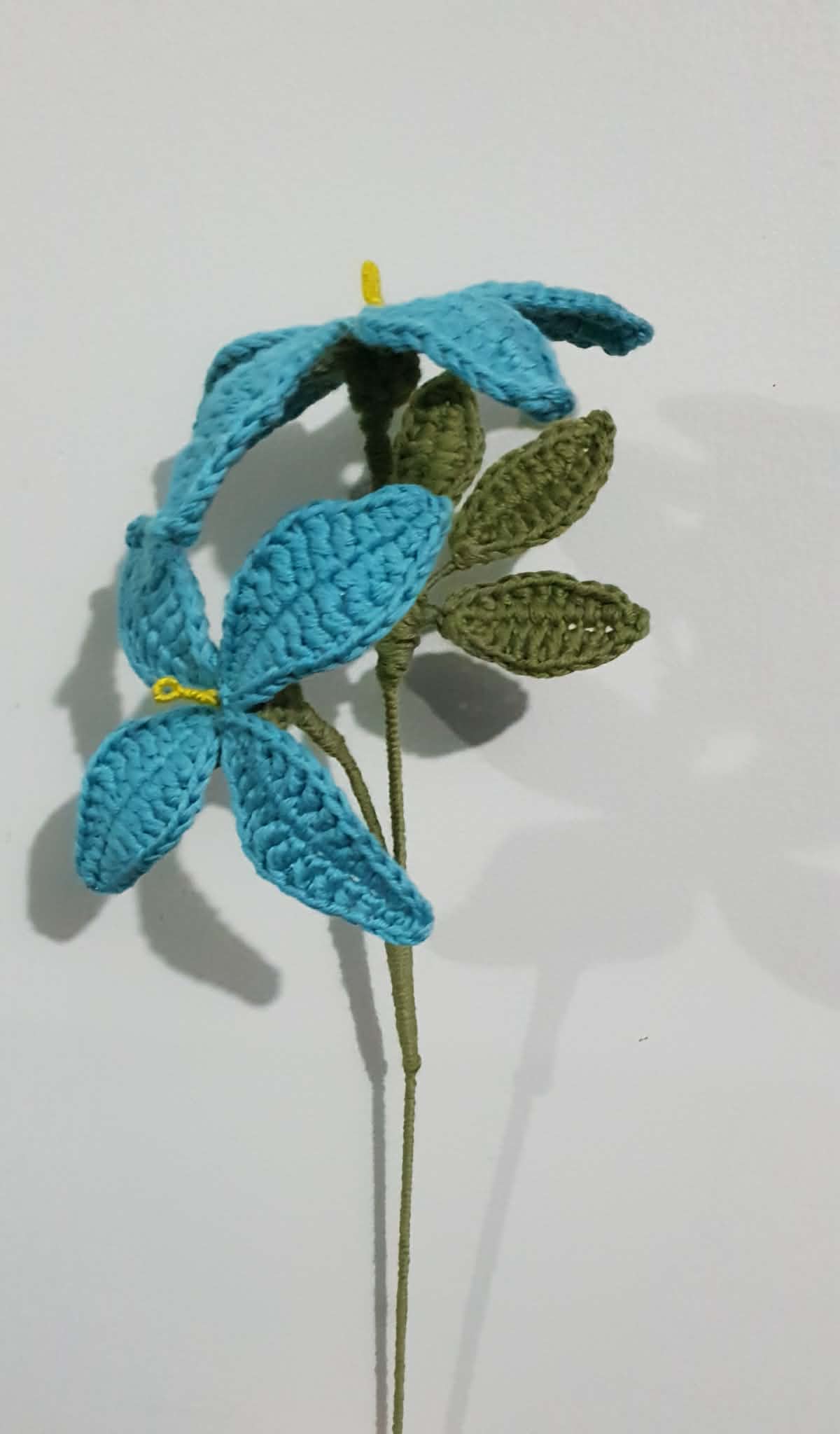 Crochet Forsythia Flower